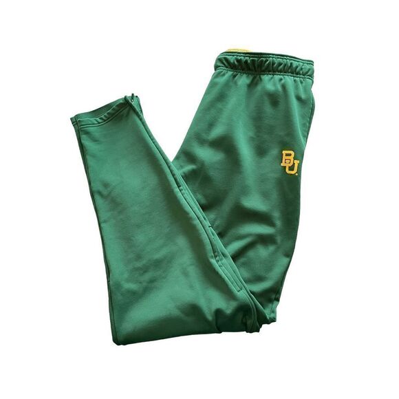 Baylor Bears Nike Dri Fit Green Warm-Up Athletics Pants Size XL BU Big 12 Footba - Picture 6 of 7
